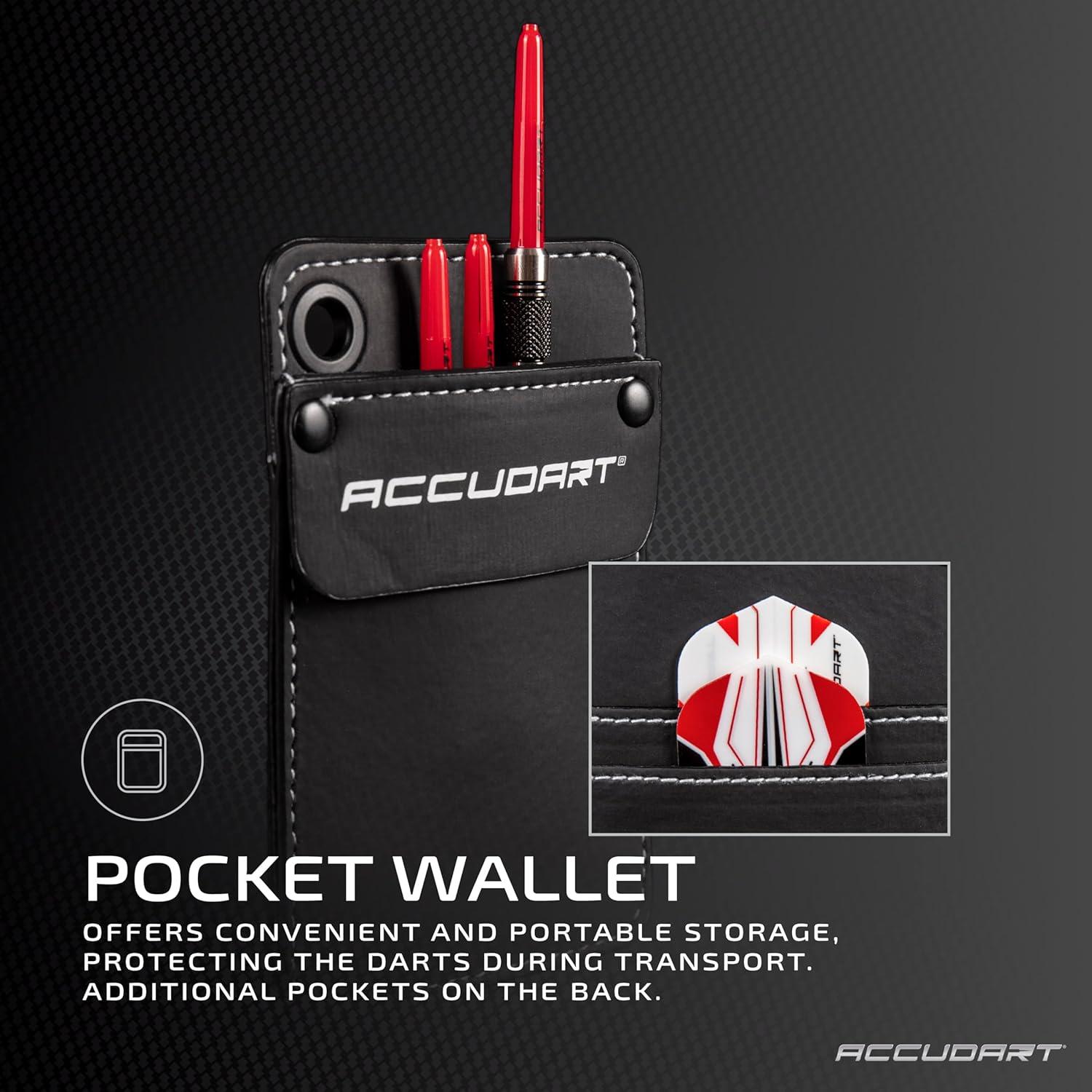 Accudart Steel Tip, Stainless Steel Finish Barrel, Set 3.5