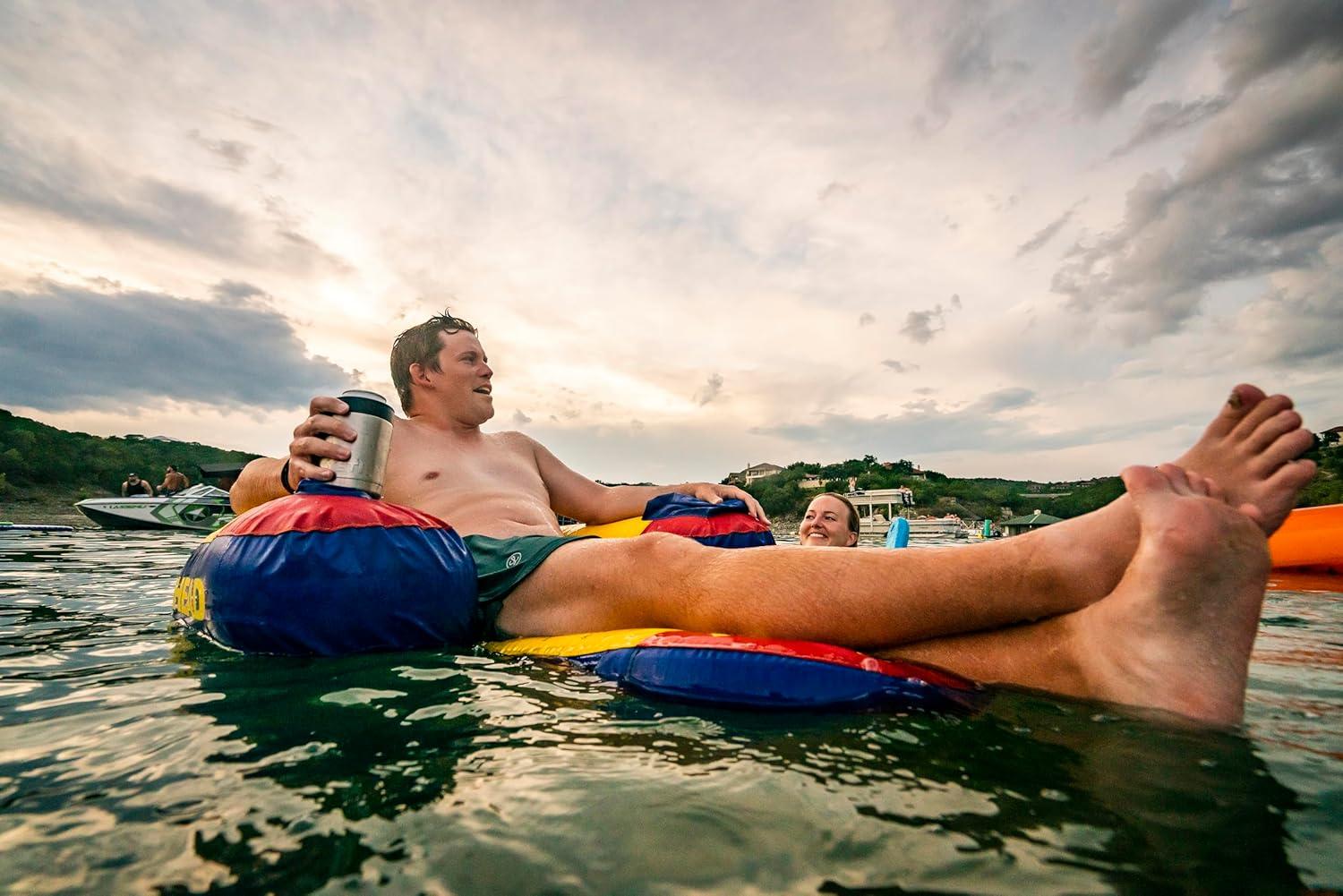 Airhead 1 Person Bimini Lounger II Water Floats and Inflatables