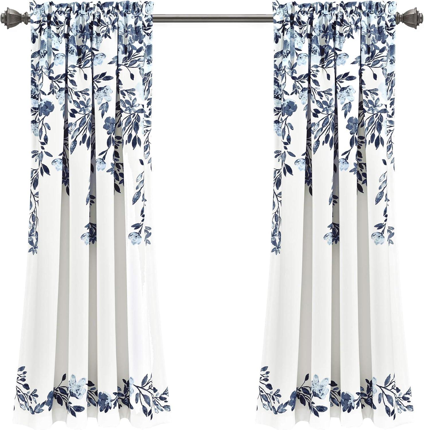 Polyester Light Filtering Curtain Pair