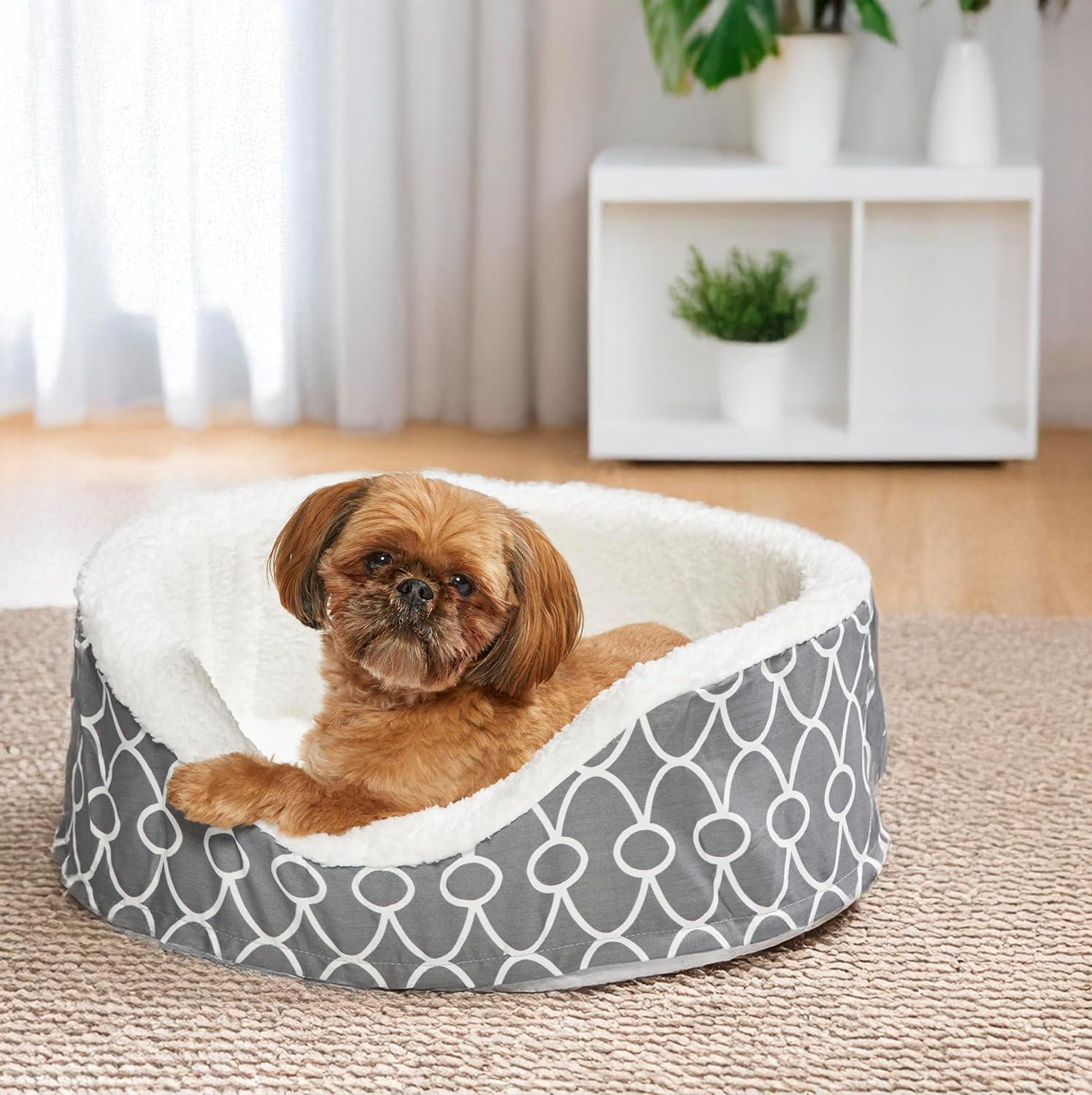 Midwest Homes For Pets Quiet Time Orthoperdic Egg-Crate Nesting Pet Bed w/ Polytetrafluoroethylene Fabric Protector