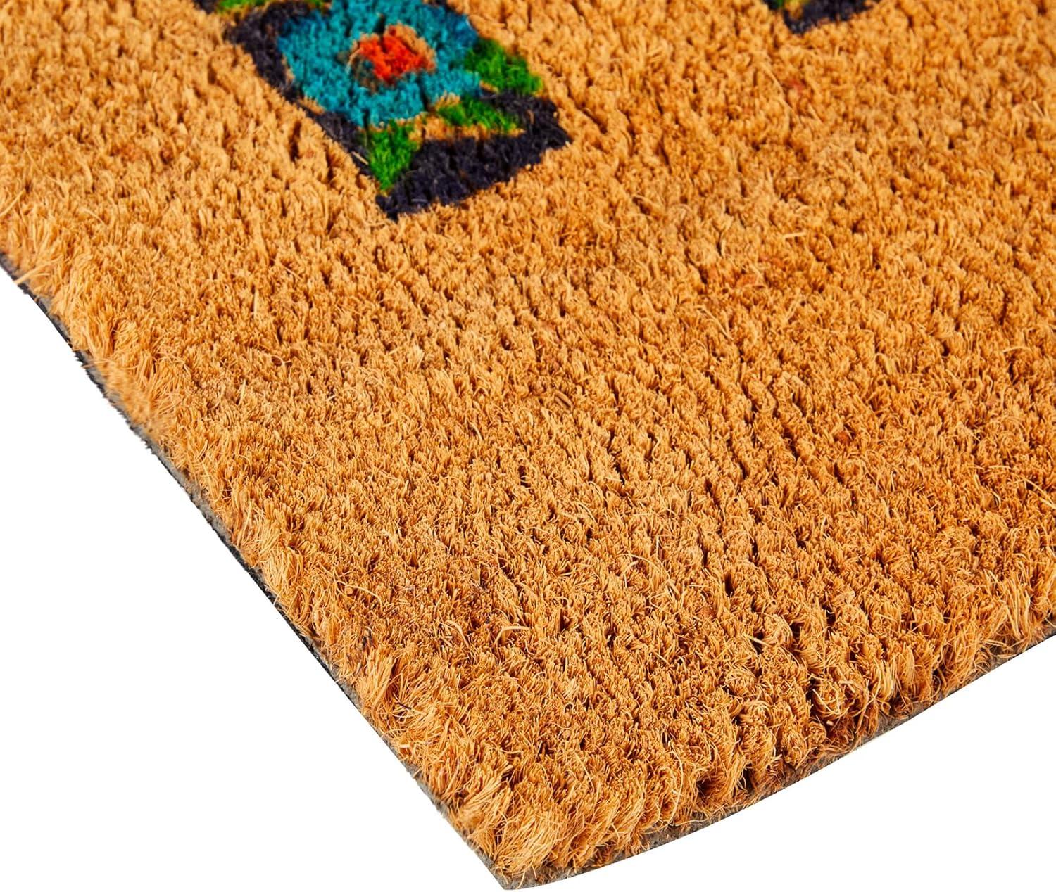 Juvale Nonslip Coco Coir Front Door Welcome Mat, Home, 17x30 in