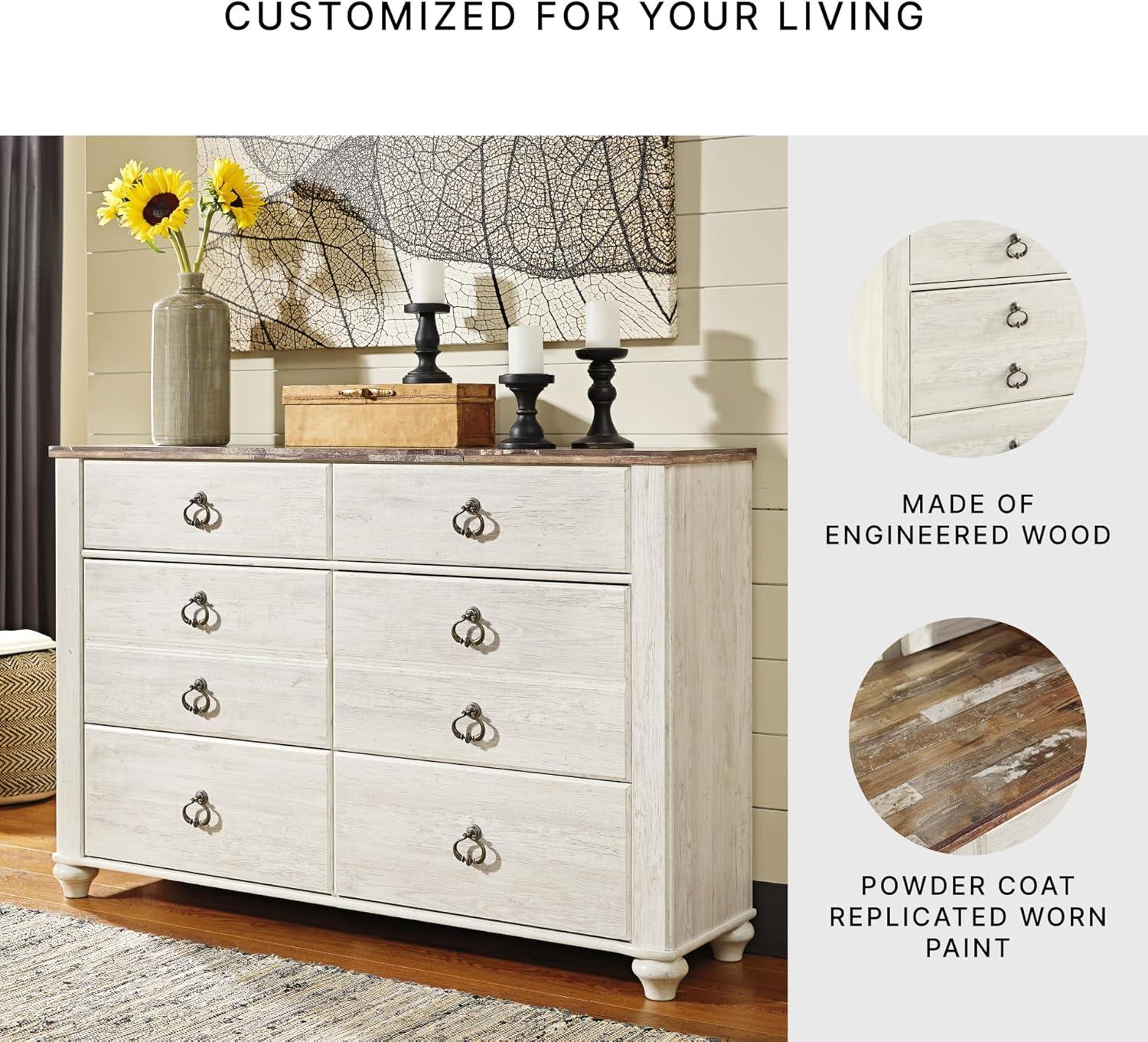 Barzan 60.94'' W 6 - Drawer Dresser