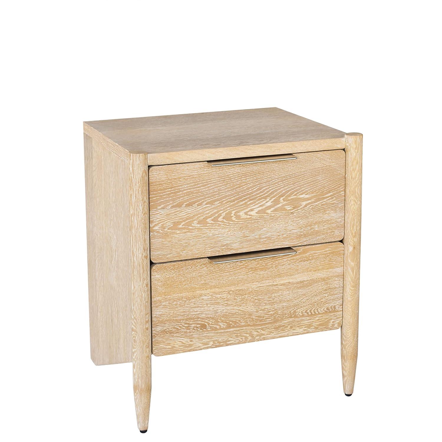 Meridian Furniture,Oakwood White Oak Nightstand