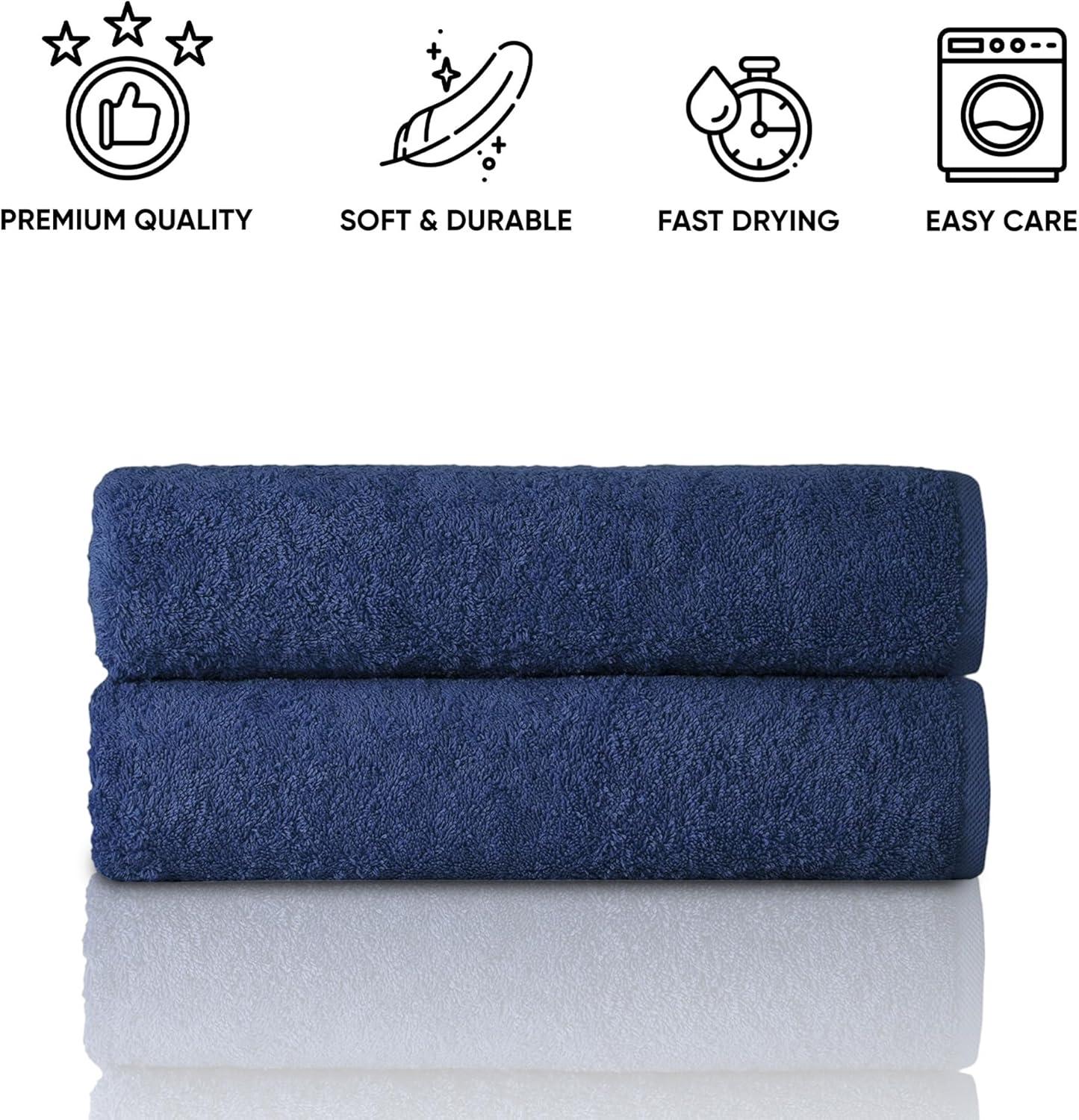 Mac 2 pcs Turkish Bath Sheet Towels Set (Set of 2)