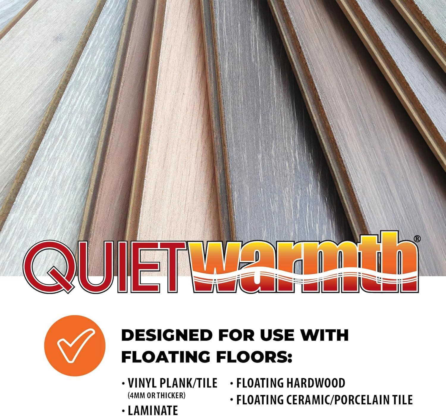 QuietWarmth 1.5 ft. x 5 ft. x 0.016 in. 120-Volt Radiant Heat Film for Floating Floors (Covers 7.5 sq. ft.)