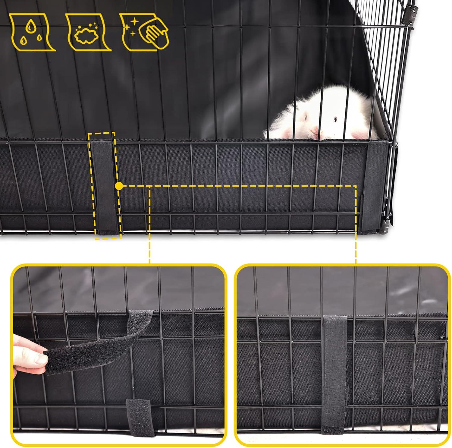 Aivituvin-AIR71 Portable Pet Playpen| Small Pet Playpen with Floor