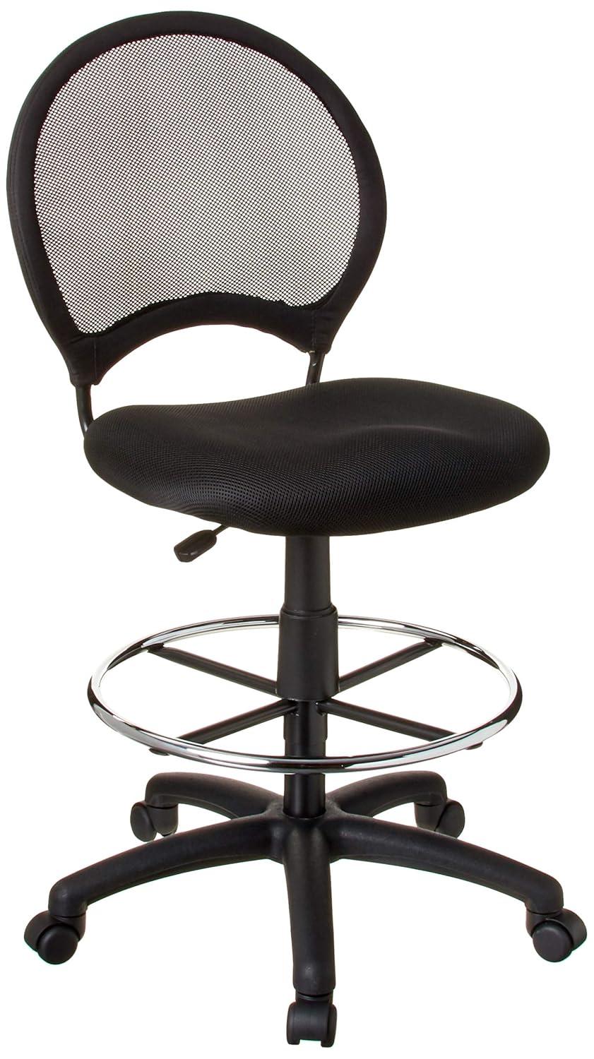 Boss Office Products Mesh Drafting Chair