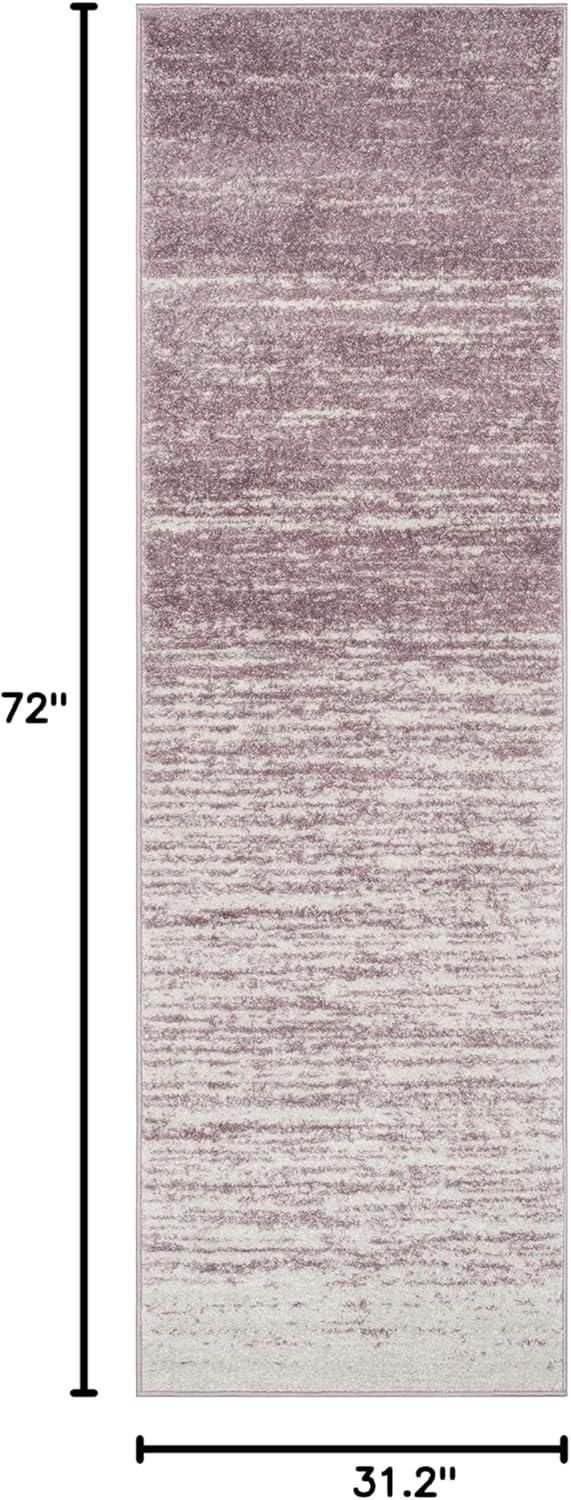 Adirondack ADR113 Machine Made Indoor Area Rug - Cream/Purple - 5'-1"x7'-6" - Safavieh