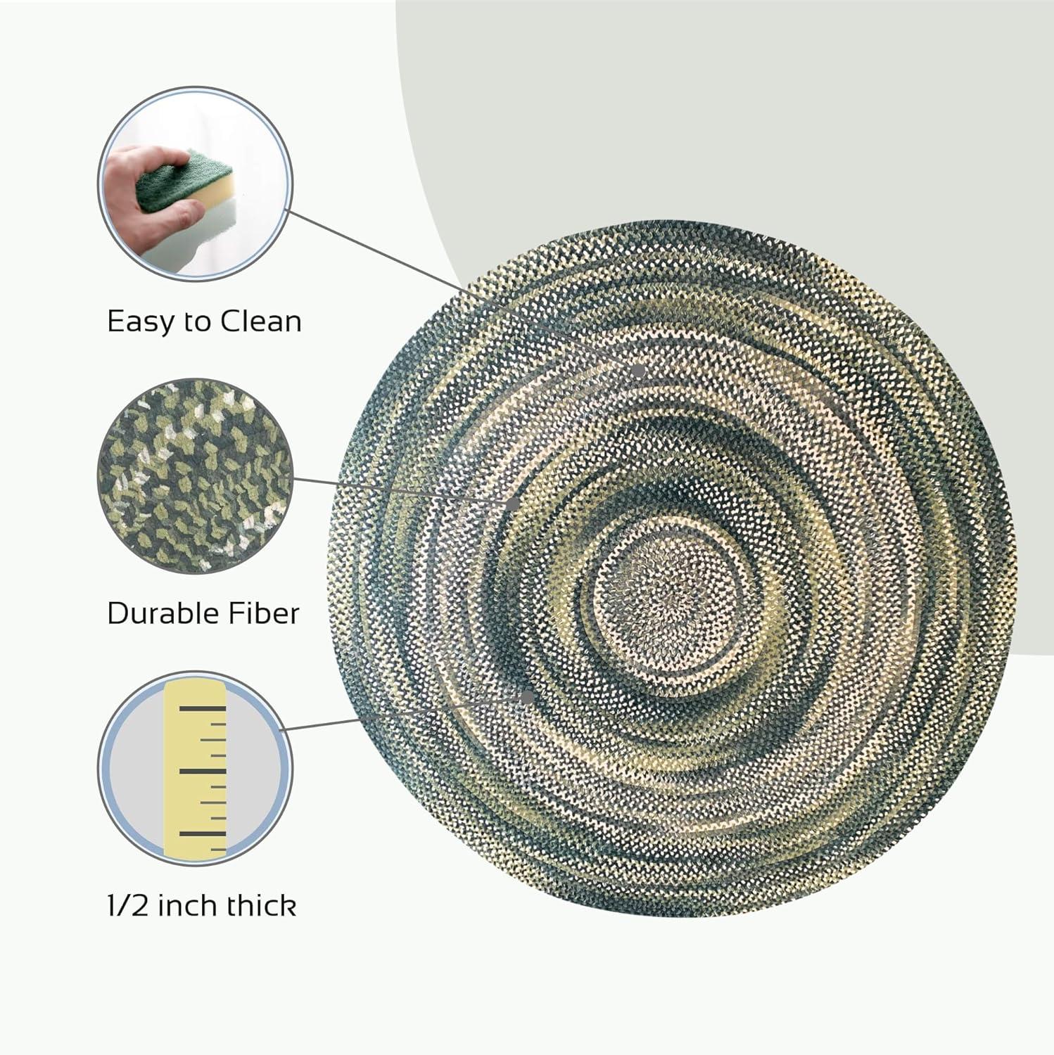 Ombre Collection 100% Cotton Chenille Super Soft & Plush Reversible Indoor Area Utility Rug - Better Trends