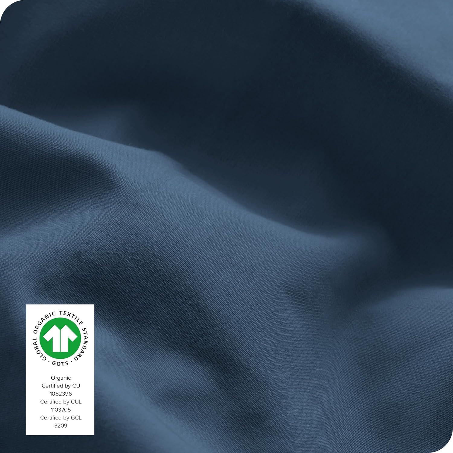 Organic 100% Cotton Percale Sheet Set