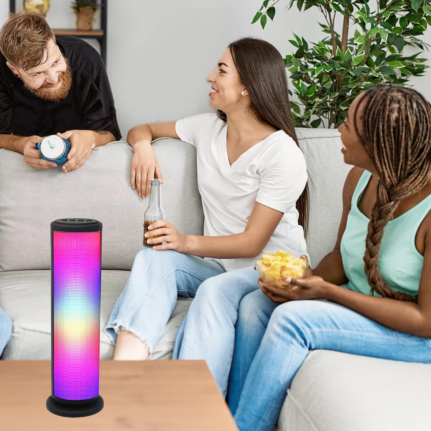 Monolith LED Tower Shaped Party Wireless Speaker