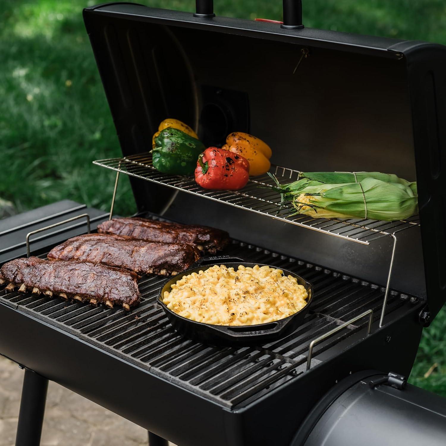 Smokin’ Pro™ Barrel Grill and Offset Smoker