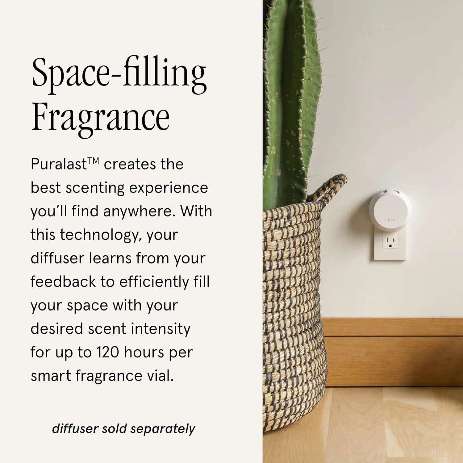 Pura & Unify Co. Home Scent Refill - Smart Home Air Diffuser Fragrance - Up to 120-Hours of Premium Fragrance per Refill - Clean & Safe Diffuser - Household Essential - 2 Pack, Salt