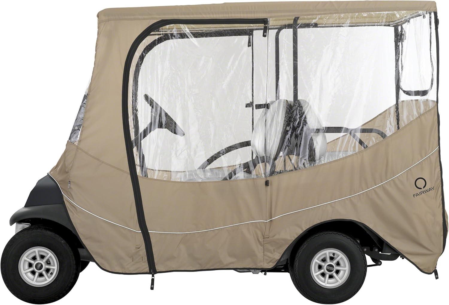 Classic Accessories Fairway Golf Cart Travel Enclosure