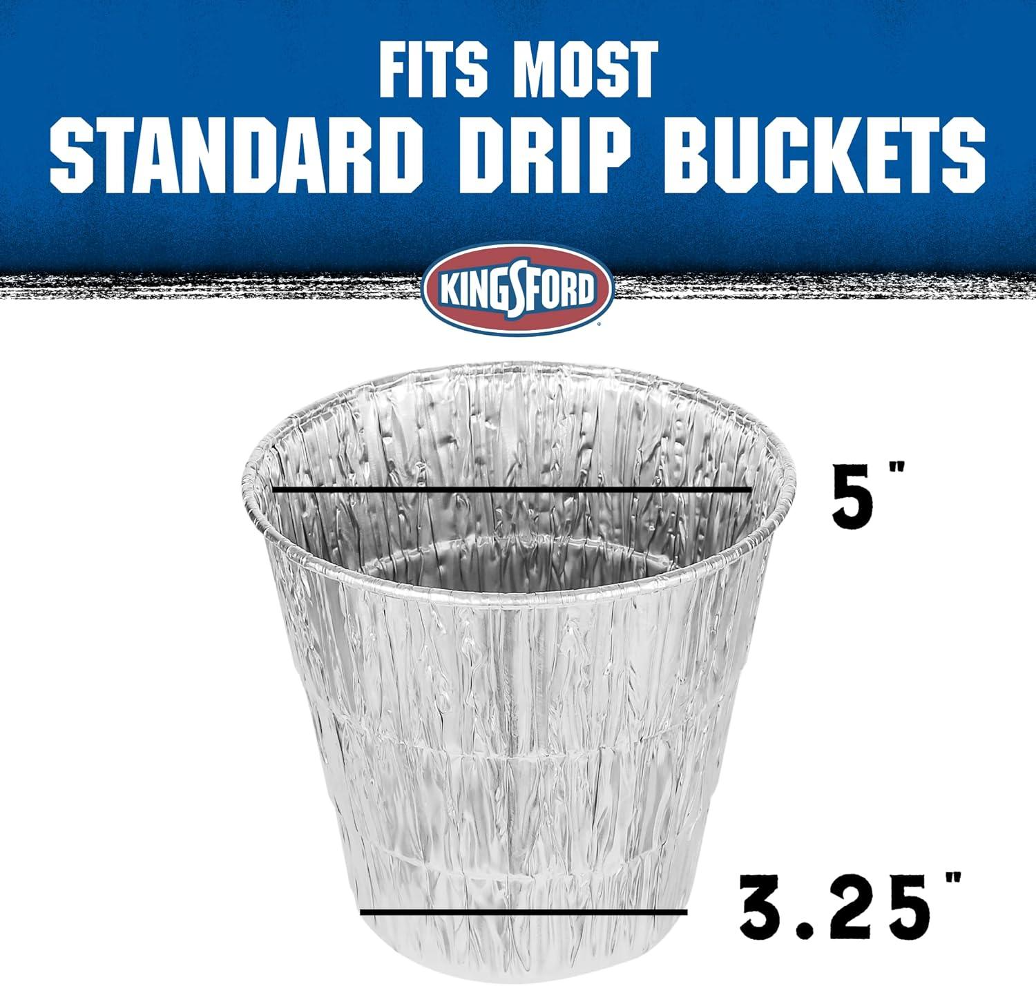 Kingsford 10-Pack Disposable Aluminum Drip Bucket Liners