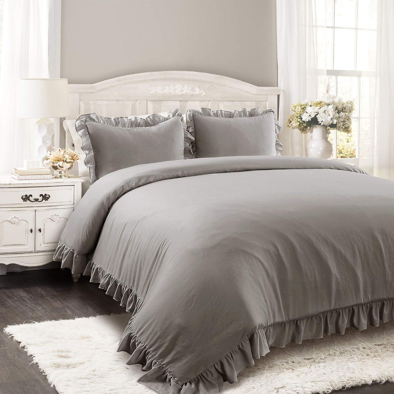 Lush Decor Reyna Microfiber 3 Piece Comforter Set