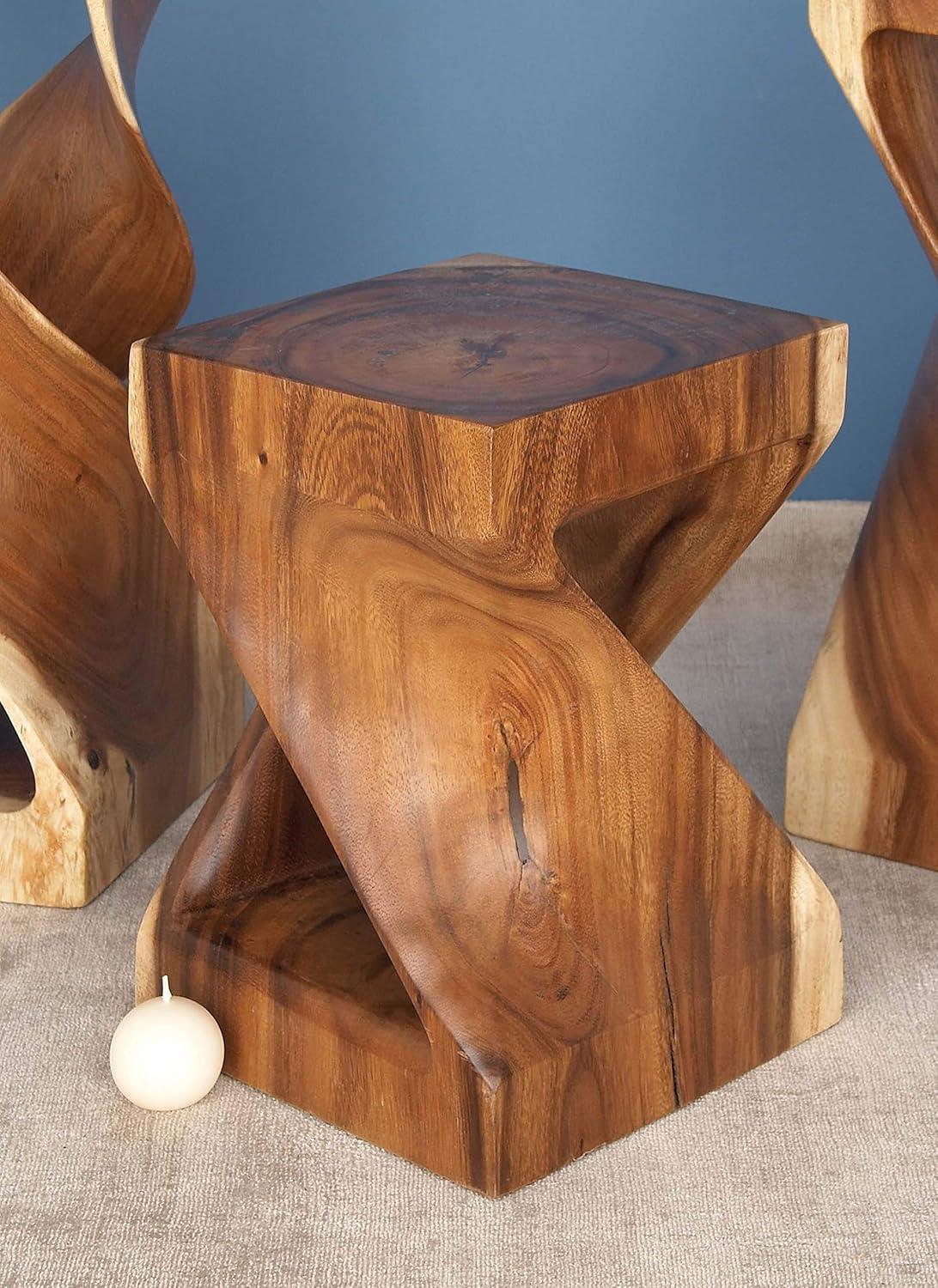 Vidrio Solid Wood End Table