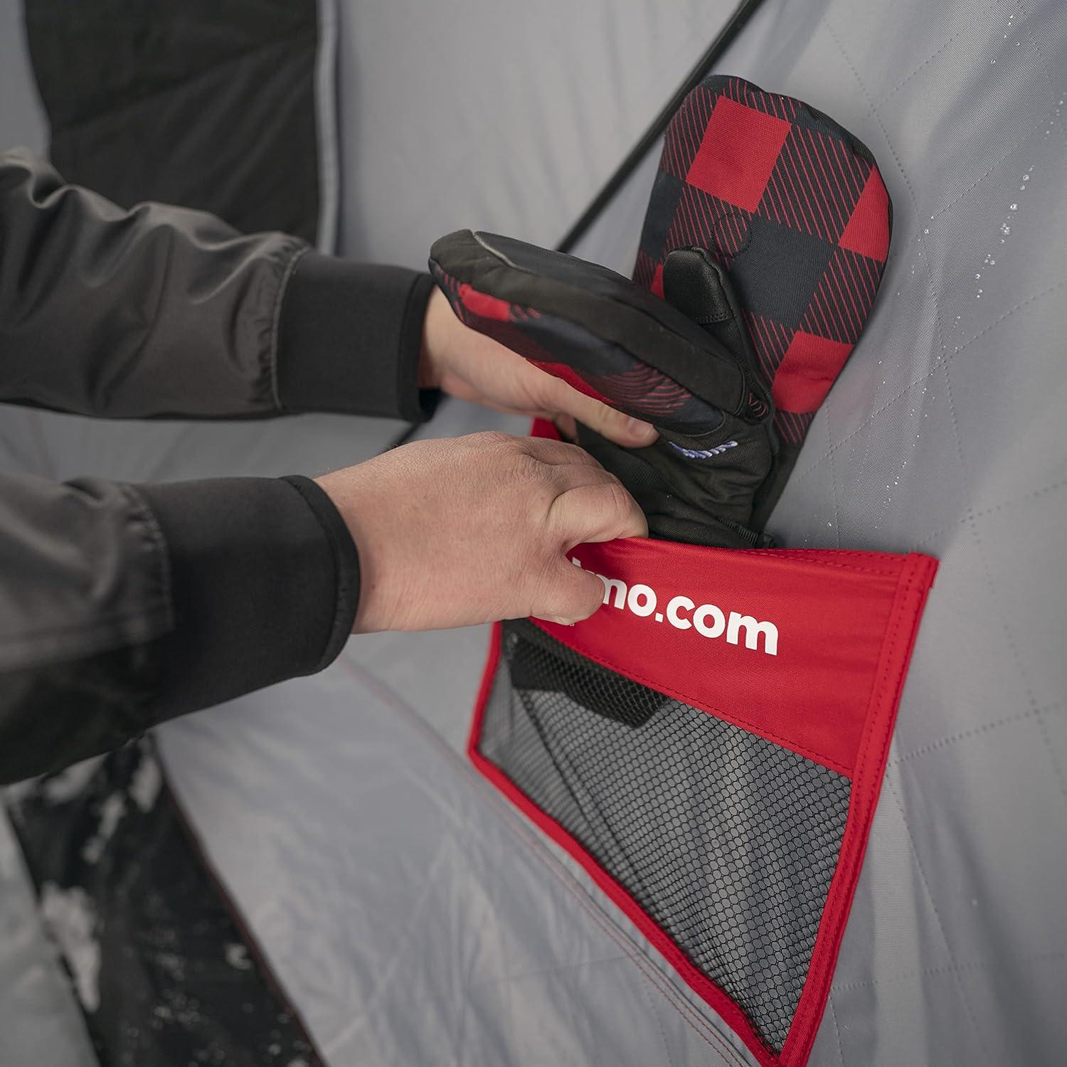 Eskimo Outbreak 450XD Pop-up Portable Insulated Ice Fishing Shelter, 4-5 Person