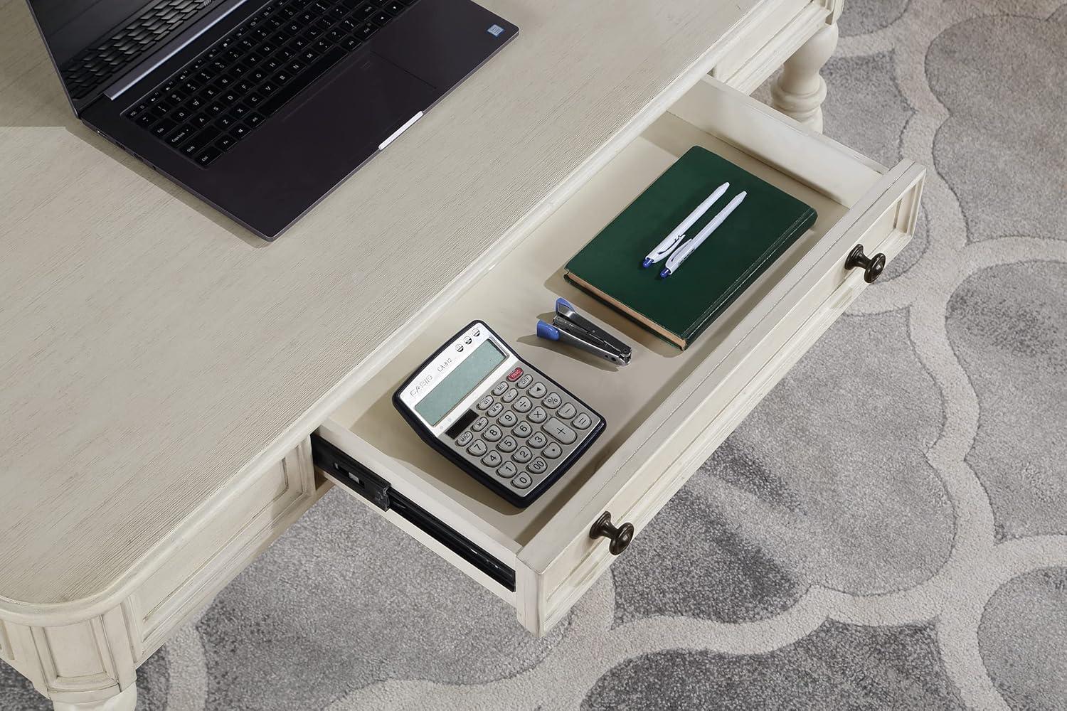 Country Meadows 48" Engineered Wood Desk Antique White