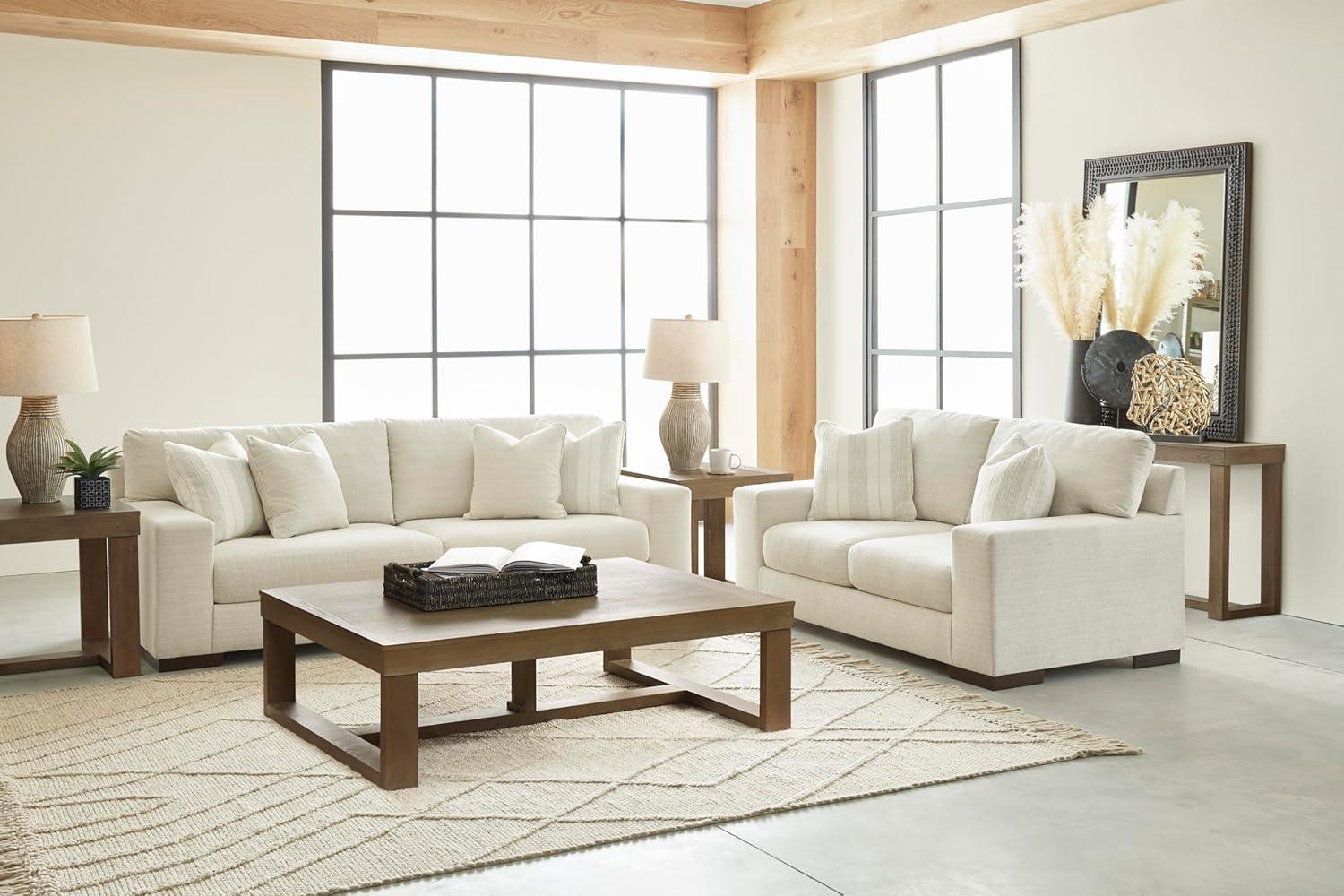 Calloway 70" Square Arm Loveseat with Reversible Cushions