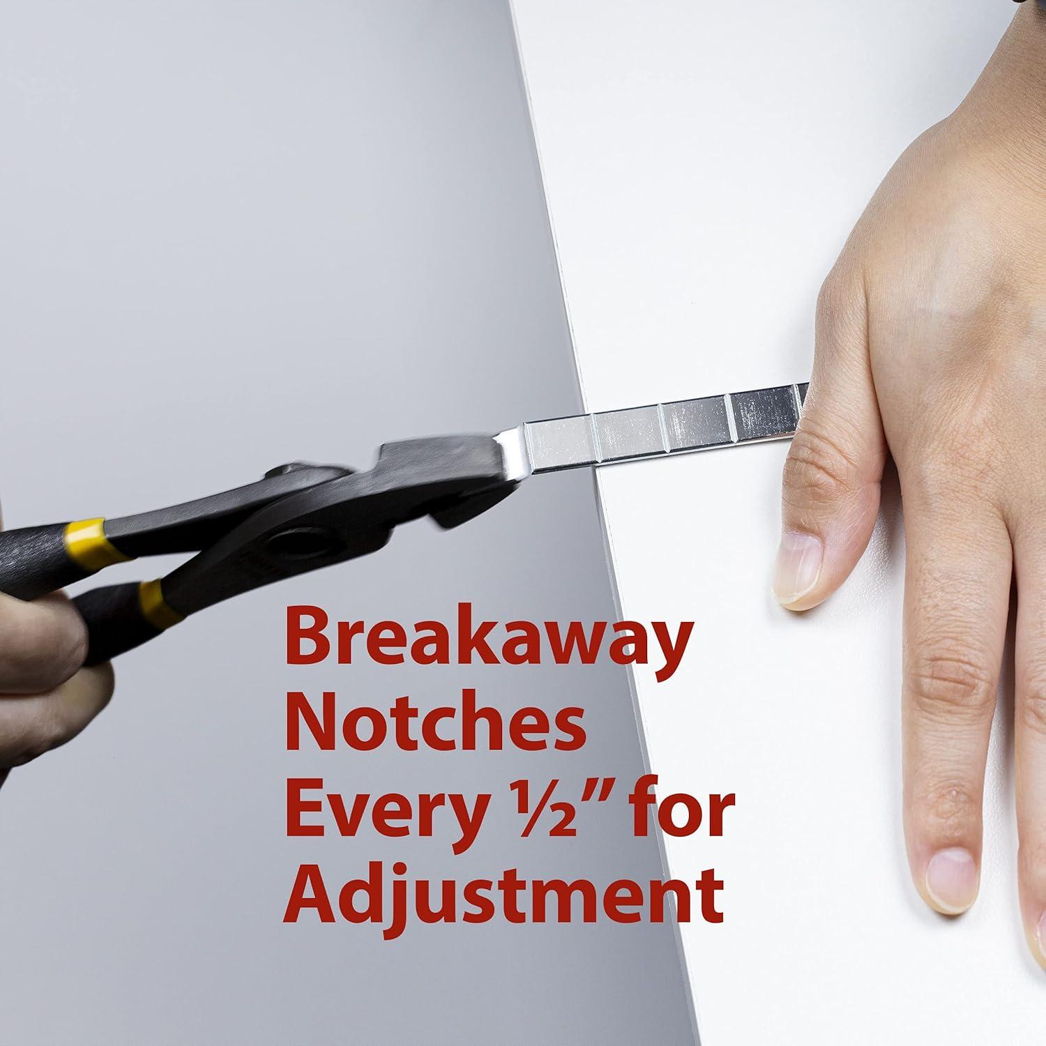 Officemate 91966 Hanging File Folder Frame, Adjustable Letter/Legal Size, Steel, Silver, 1 Set