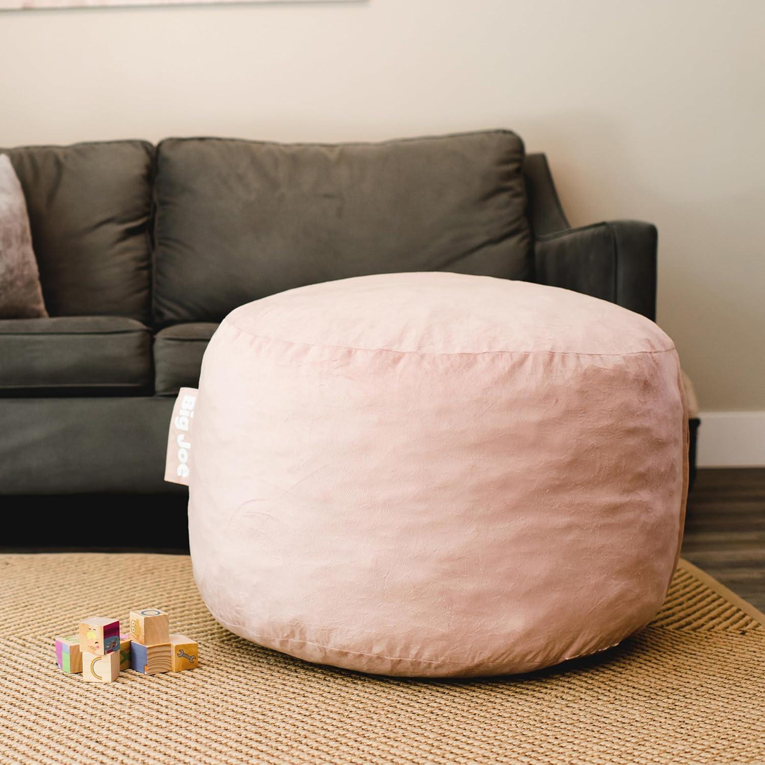 Big Joe Fuf Small Foam Filled Plush Bean Bag Chair Plush, 2ft