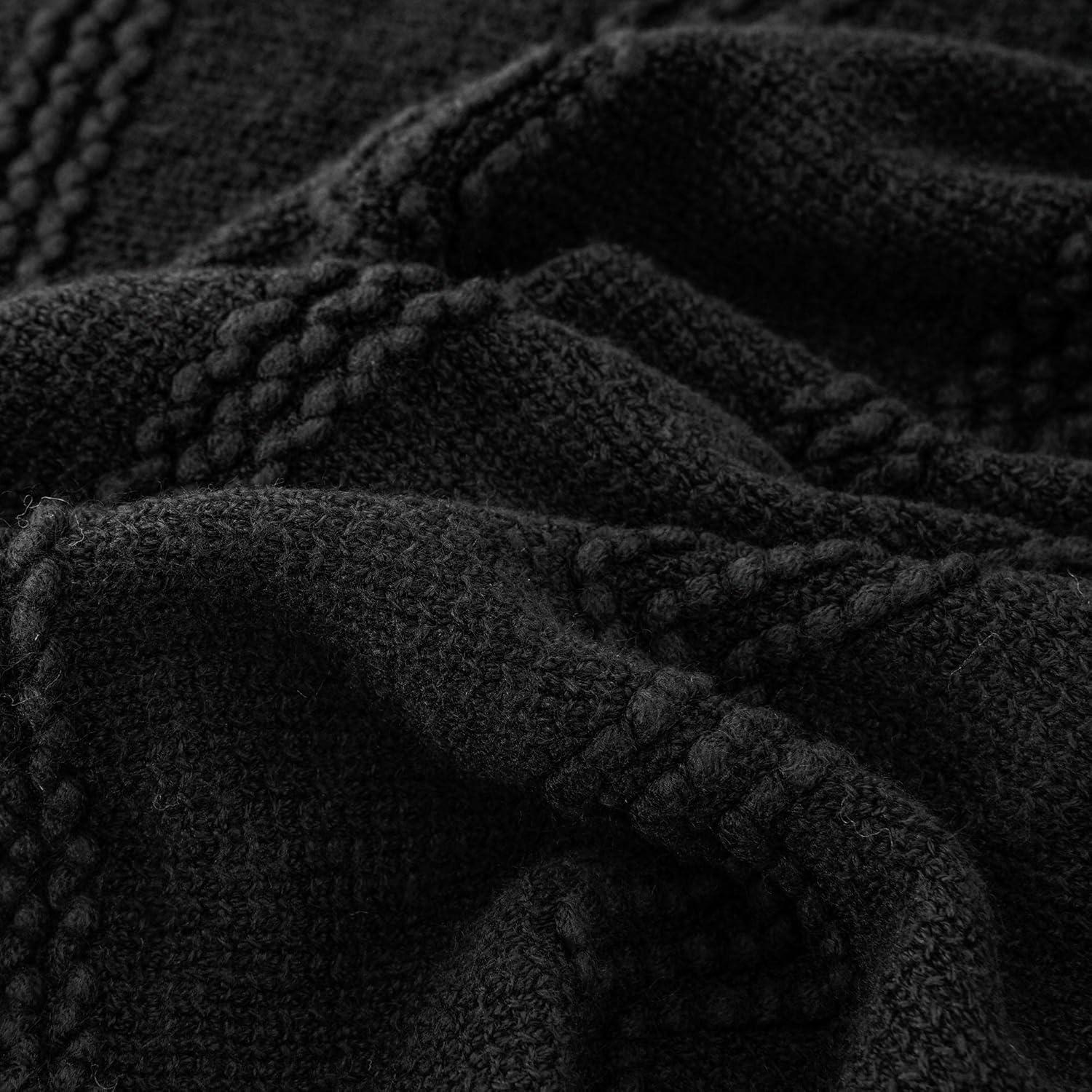 Battilo Home Throw Blanket for Couch, Textured Soft Throw Blankets, Decorative Knitted Blanket for Home Living Room Decor, 50"x60" | Wayfair