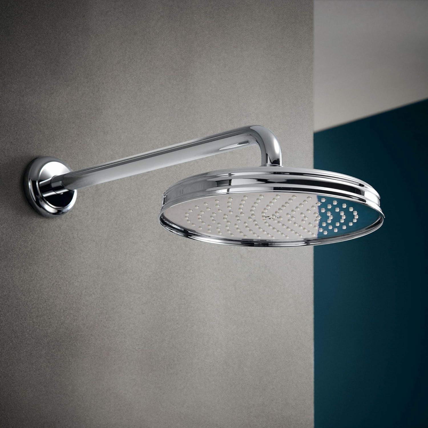 Chrome 9.5-Inch Ceiling Mounted Rain Showerhead