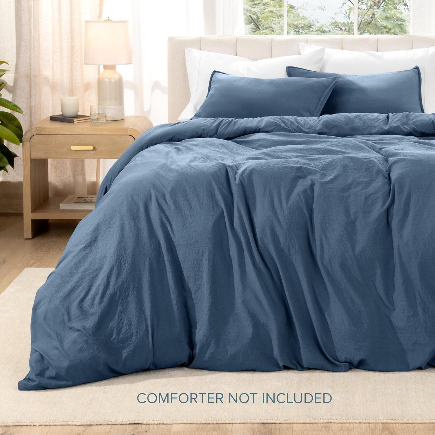Washed Microfiber Duvet Cover Set