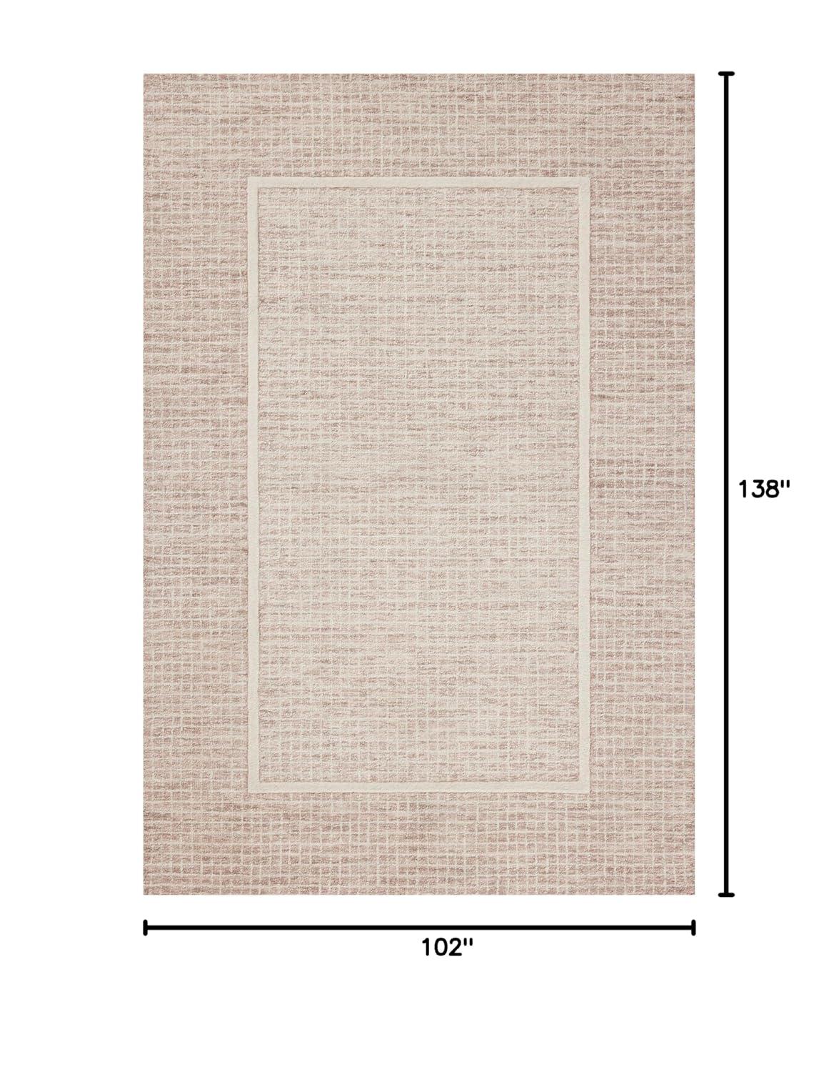 Chris Loves Julia x Loloi Briggs Blush / Ivory Area Rug