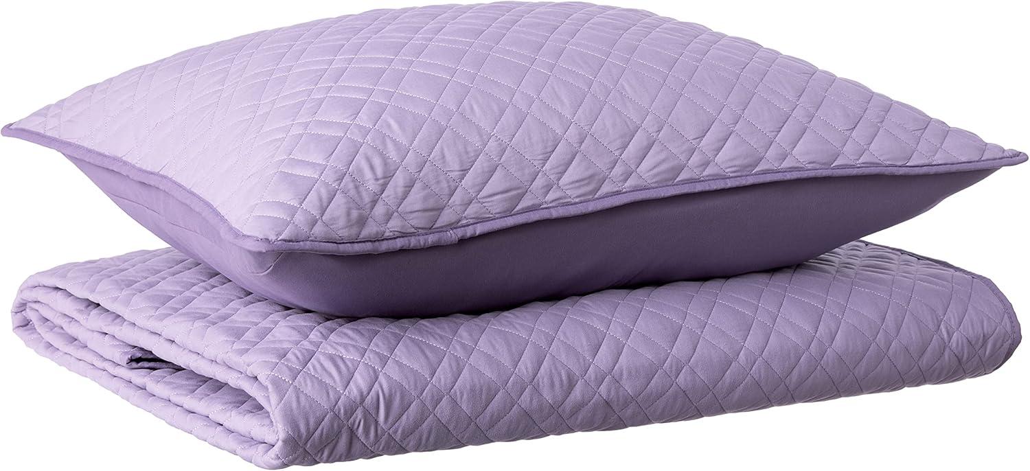 Corbin and Angelietta Microfiber Reversible Quilt Set