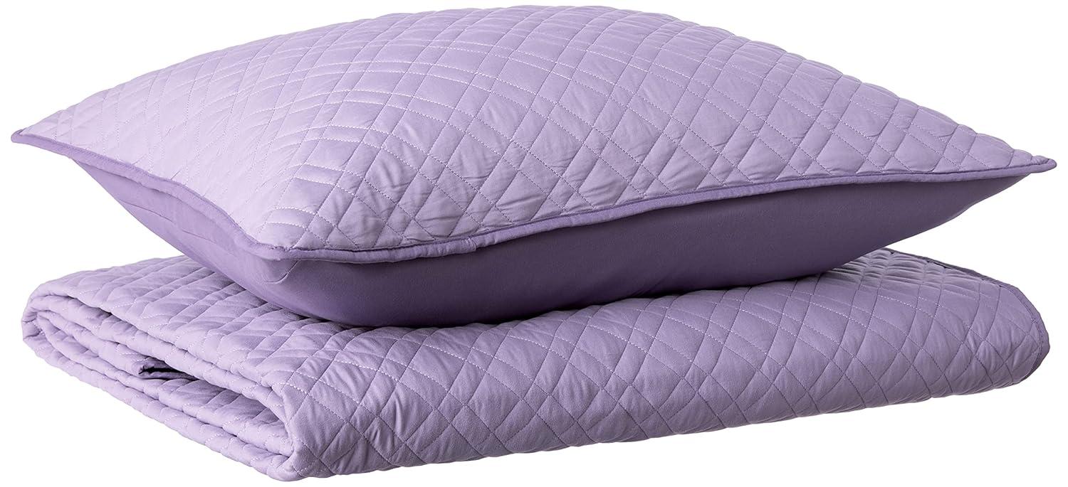 Corbin and Angelietta Microfiber Reversible Quilt Set