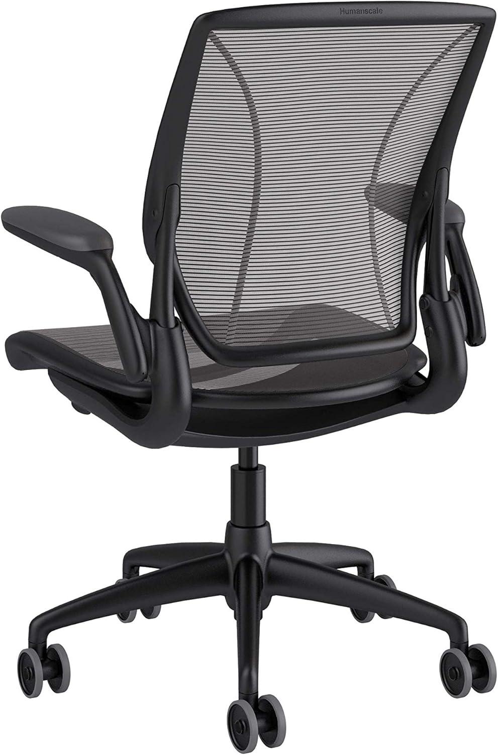 Humanscale Diffirient World Chair Material: Pinstripe Black Back