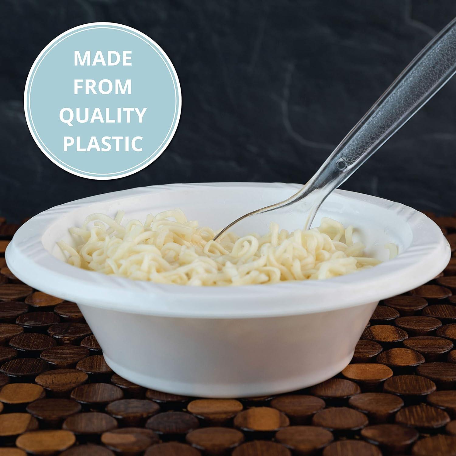 Elegant Clear Heavy-Duty Plastic Disposable Spoons Pack