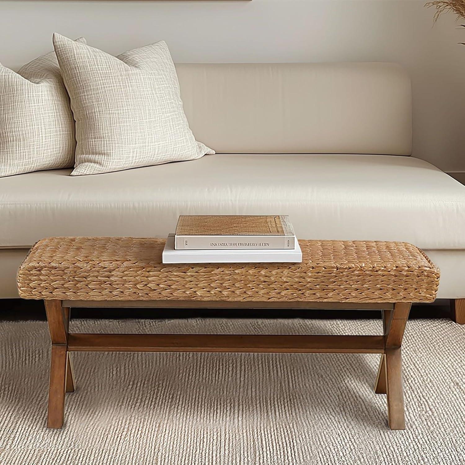 Mercury Row® Nakia Button Tufted Accent Bench