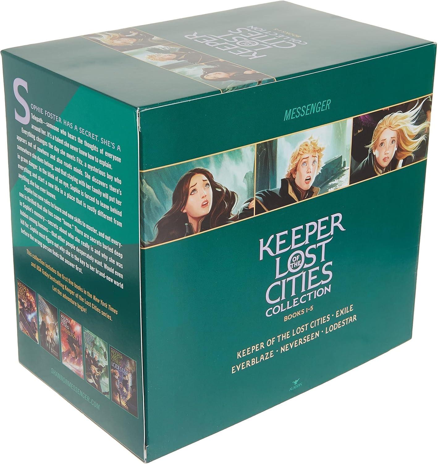 Keeper of the Lost Cities Collection Books 1-5 (Boxed Set) - by  Shannon Messenger (Paperback)