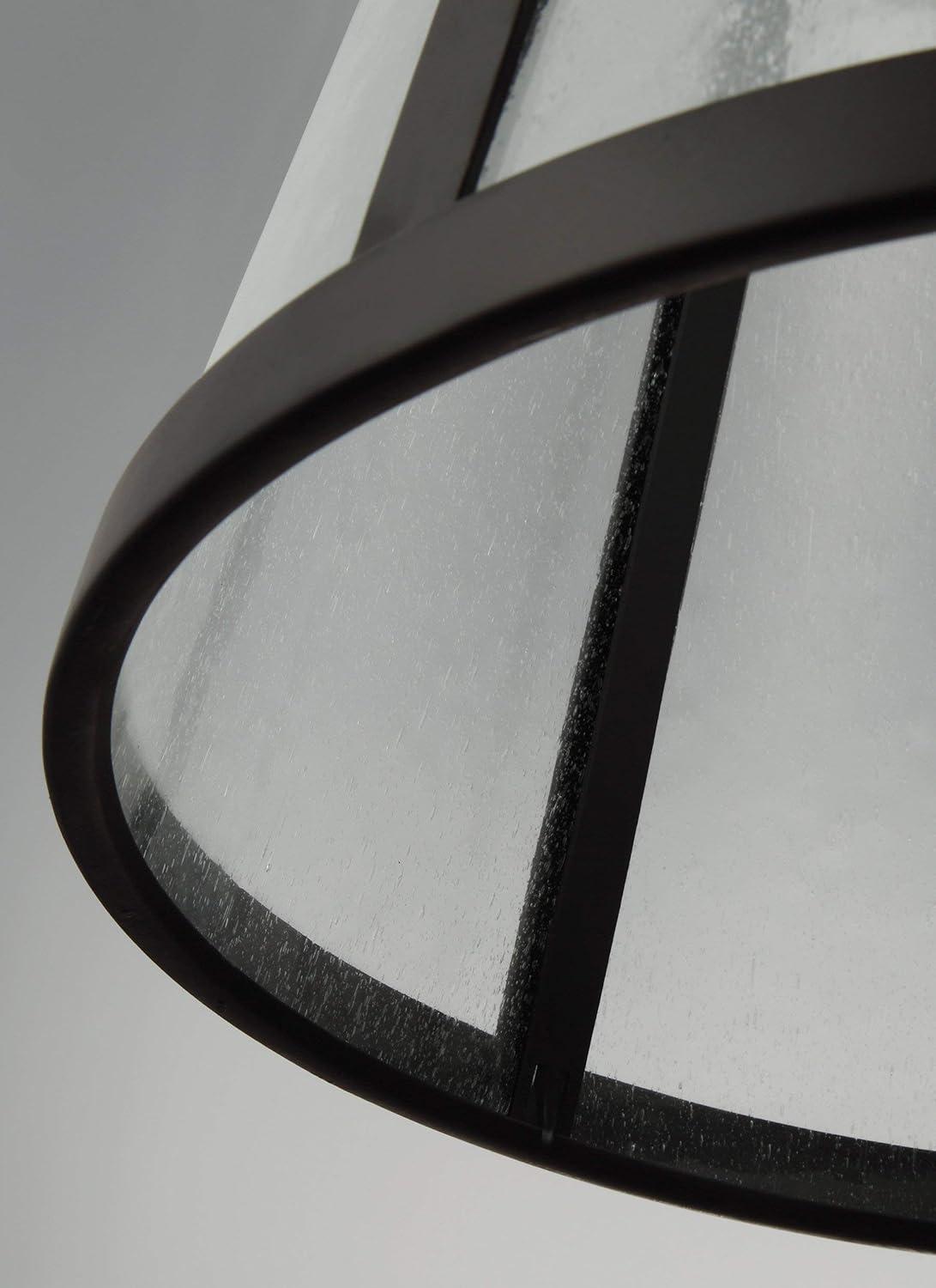 Feiss Lighting-Harrow-1 Light Mini-Pendant in Modern Style-8 Inch Wide by 12 Inch High-Oil Rubbed Bronze Finish