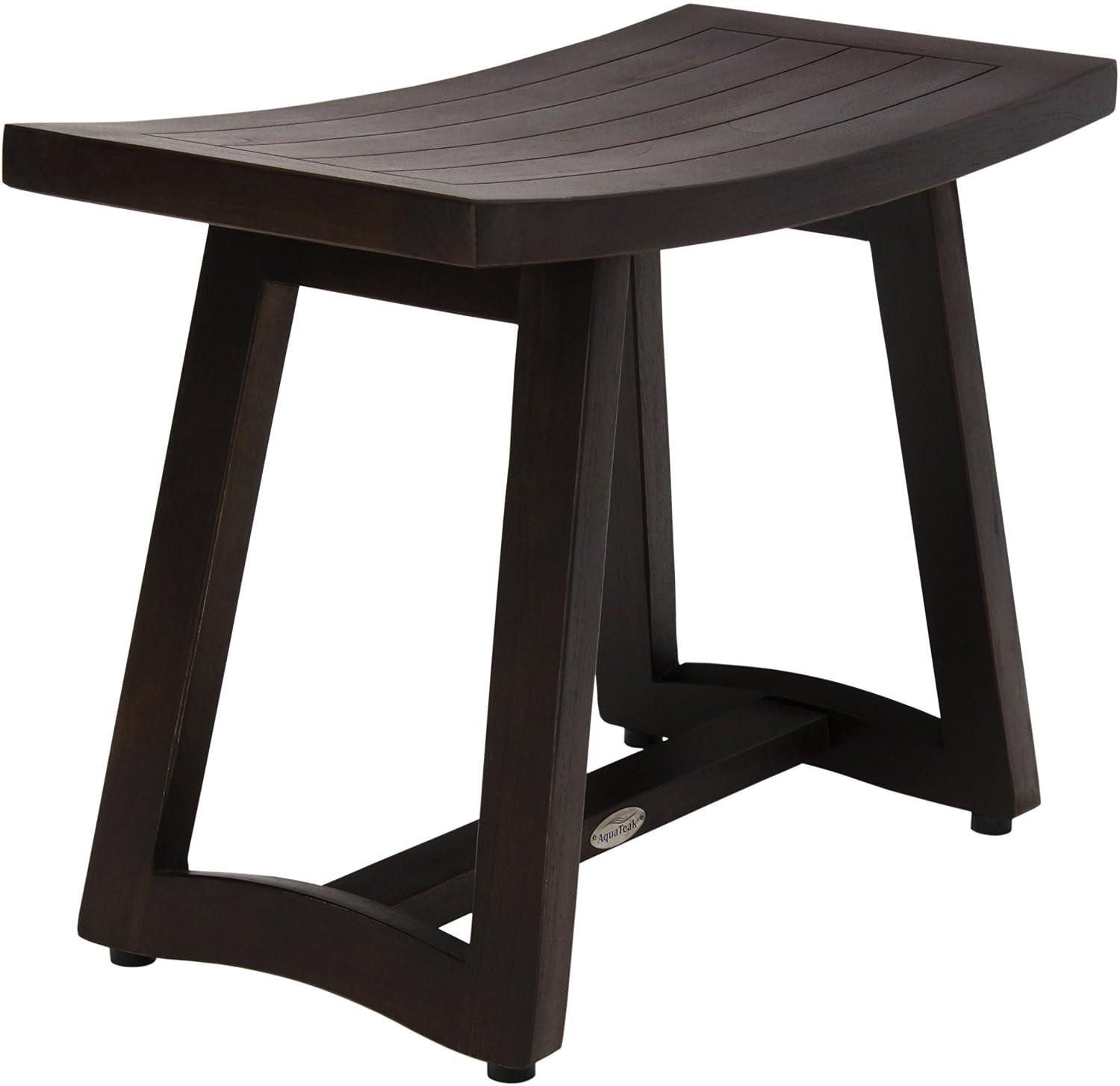 Patented 24" Asia® Buru Mocha Teak Shower Bench