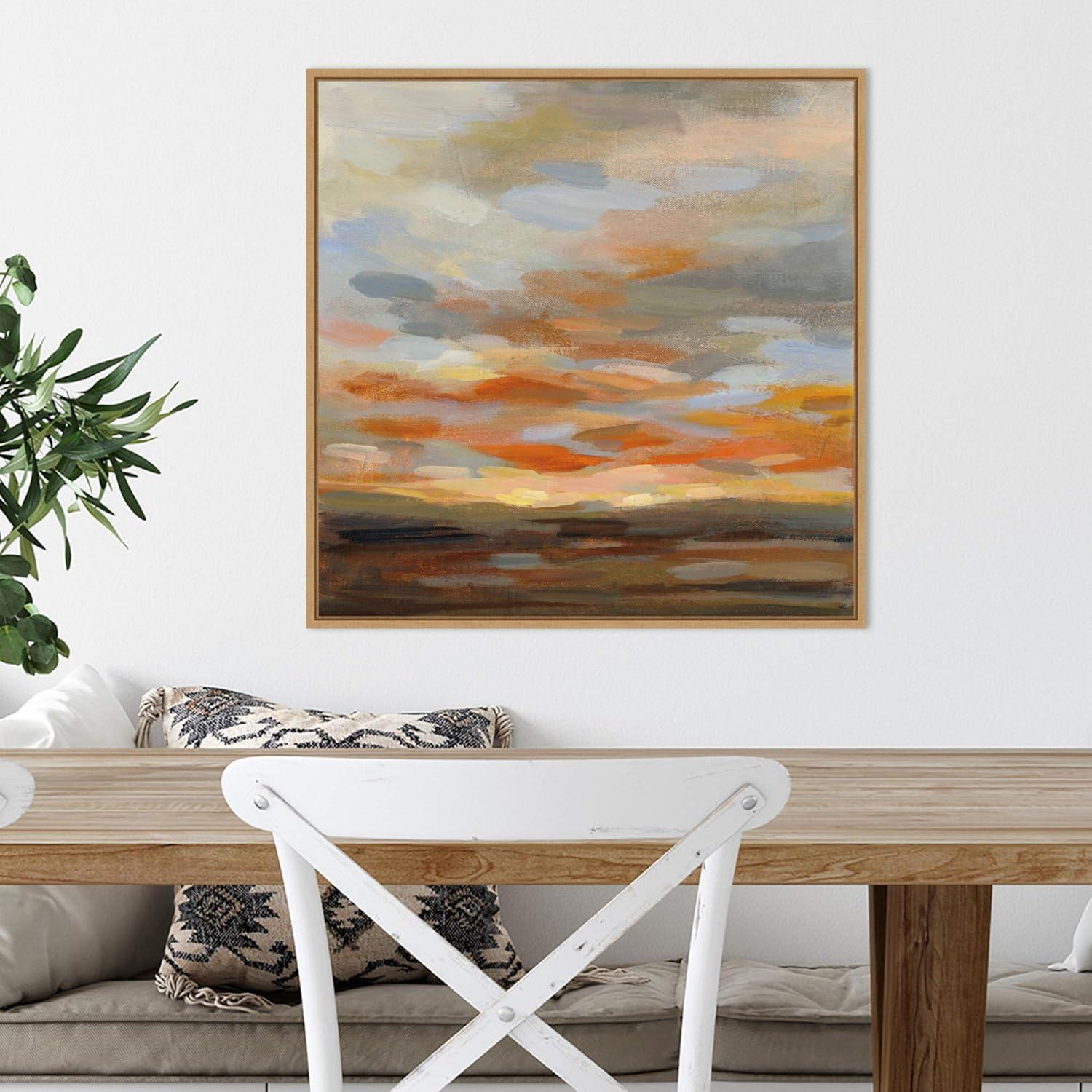 Amanti Art High Desert Sky II by Silvia Vassileva Canvas Wall Art Print Framed 22-in. x 22-in.