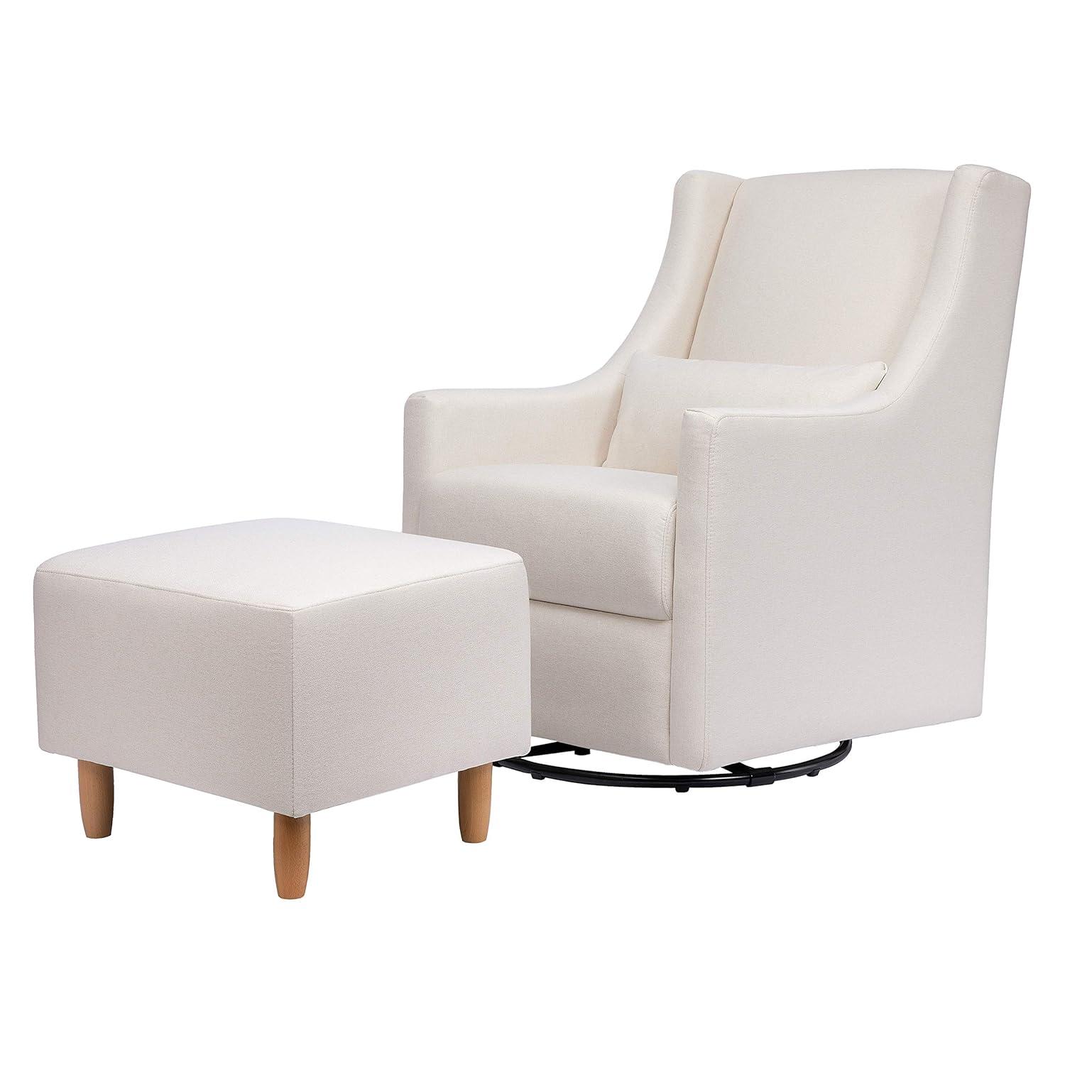 Toco Swivel Glider with Ottoman Set