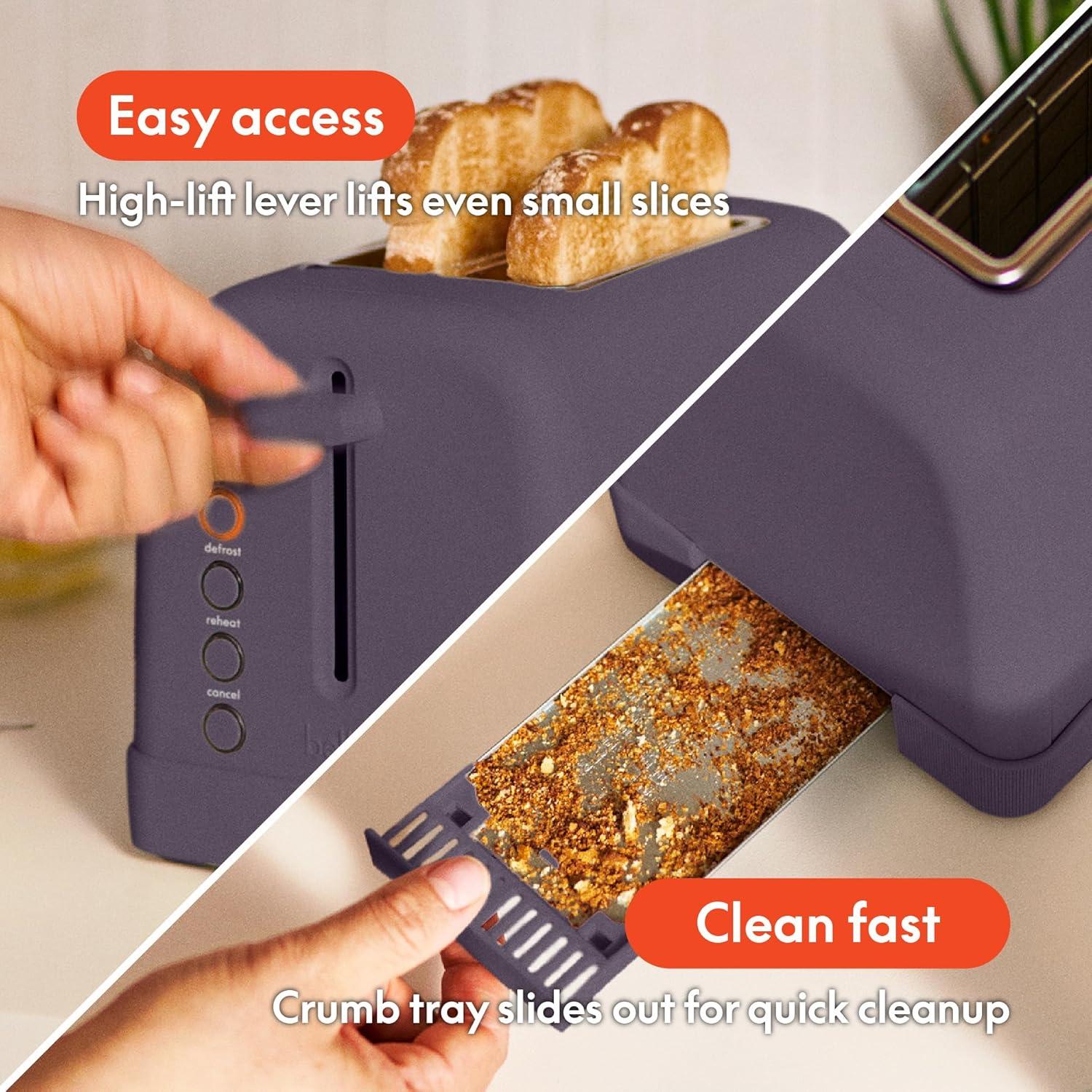 bella 2-Slice Toaster Plum