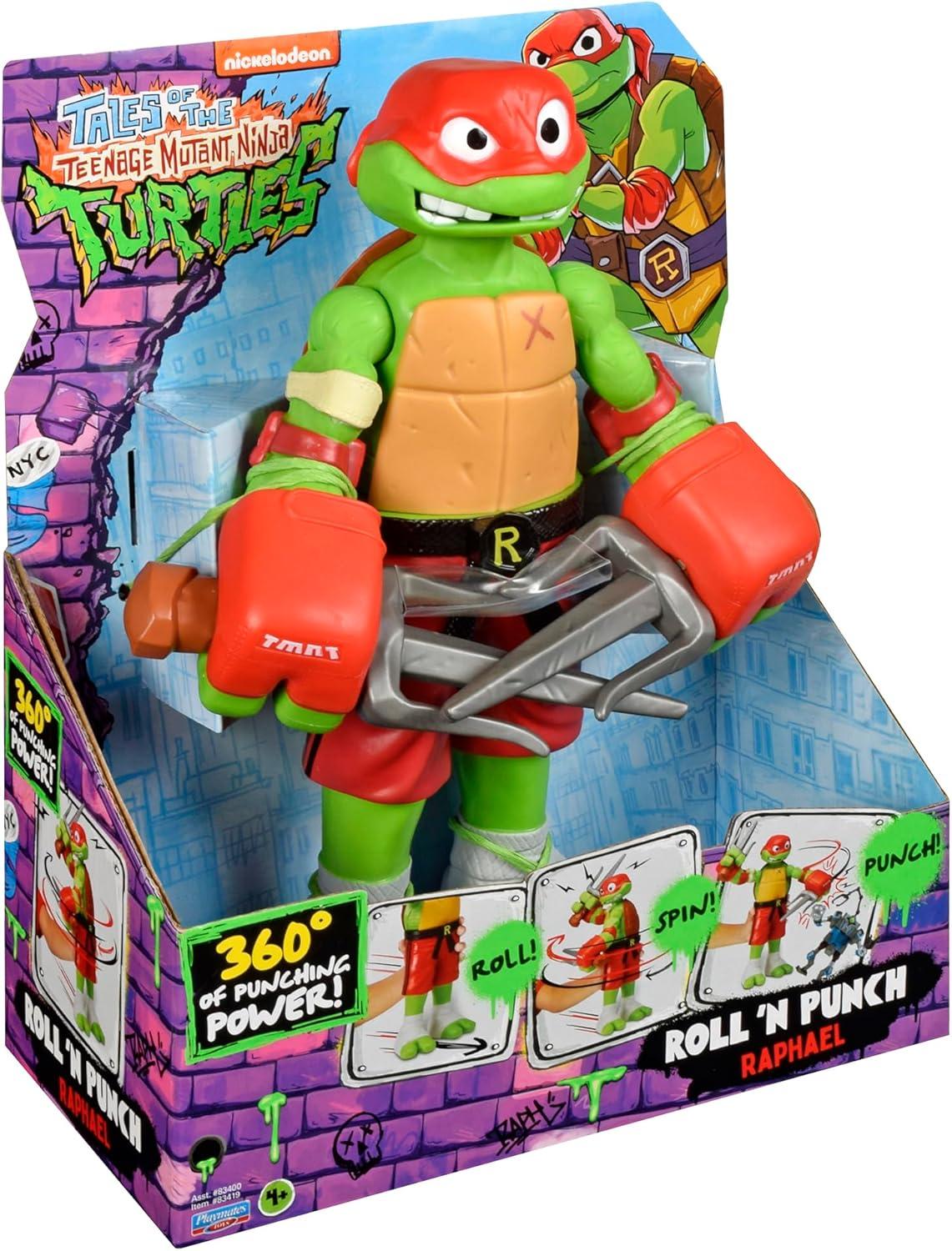 Teenage Mutant Ninja Turtles Raphael Roll-N-Punch Giant Action Figure