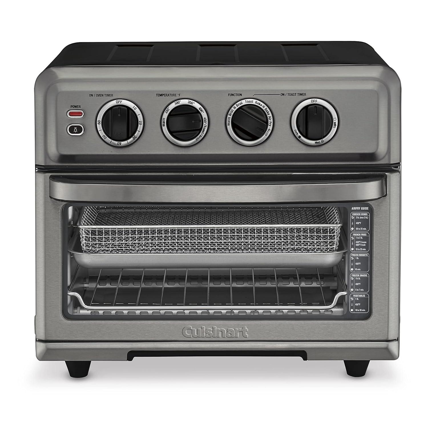 Cuisinart ® Black Stainless Steel AirFryer Toaster Oven with Grill