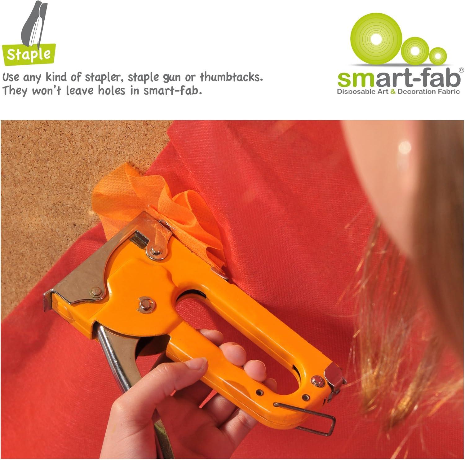 Smart-Fab® Art & Decoration Fabric Roll, 48" x 40', Black