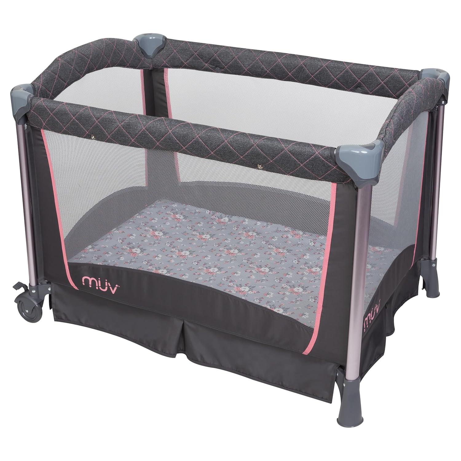Baby Trend Lil Snooze Deluxe III Nursery Center Playard - Cozy Pink