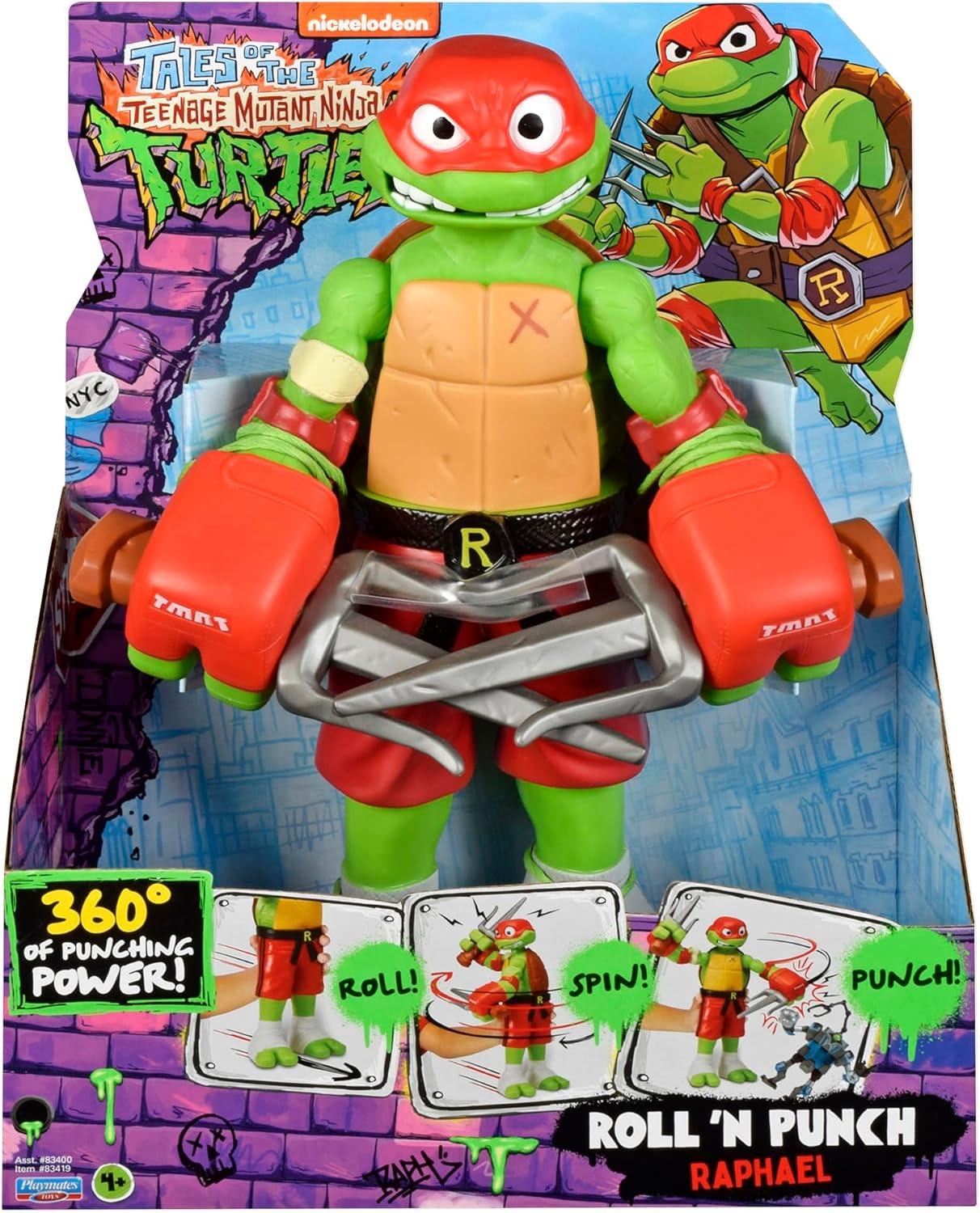 Teenage Mutant Ninja Turtles Raphael Roll-N-Punch Giant Action Figure