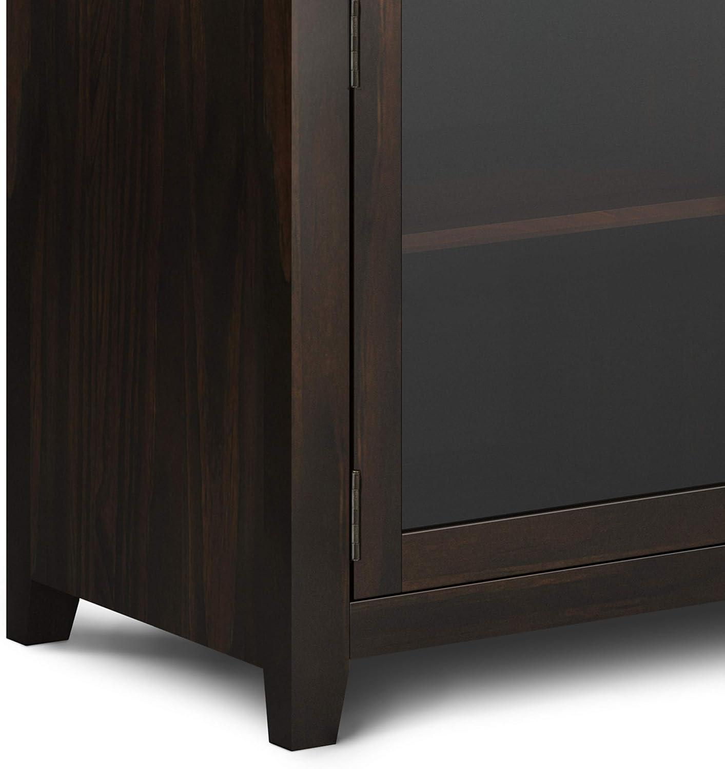 Allora 54"W Contemporary Solid Wood Sideboard Buffet in Mahogany