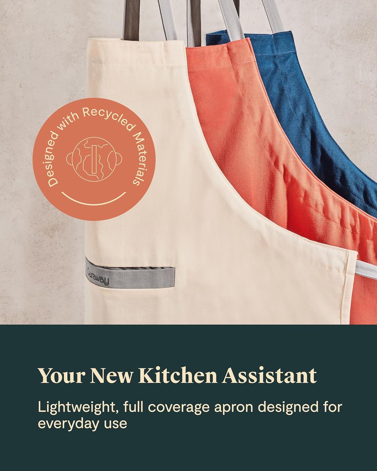 Caraway Organic Cotton Cream Apron