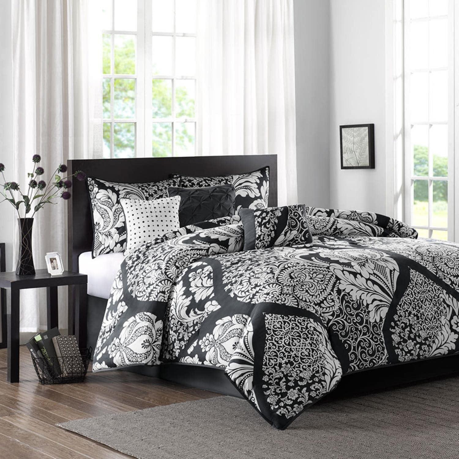 Vienna 7 Piece Cotton Printed Comforter Set