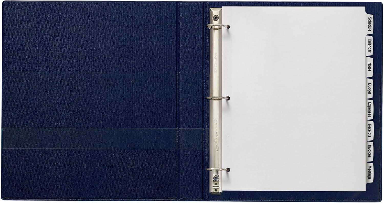 Avery Big Tab Printable Label Dividers, Easy Peel Labels, 8 Tabs